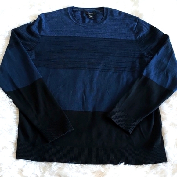 Alfani Other - ALFANI Regular Fit pullover sweater, color block long sleeved size L
